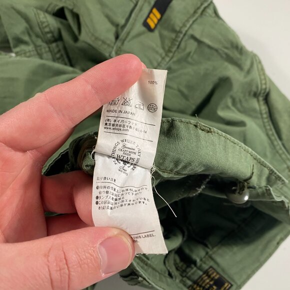 Wtaps Uparmored Mil-spec Ripstop Baggy fit Adjustable Cargo Pants size 3 / 32x28 - Picture 8 of 12